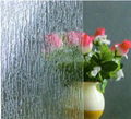 3-12mm patterned glass, Nashiji, flora,