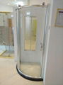 shower door glass/shower room glass/curved glass