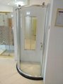 shower door glass/shower room glass/curved glass 3