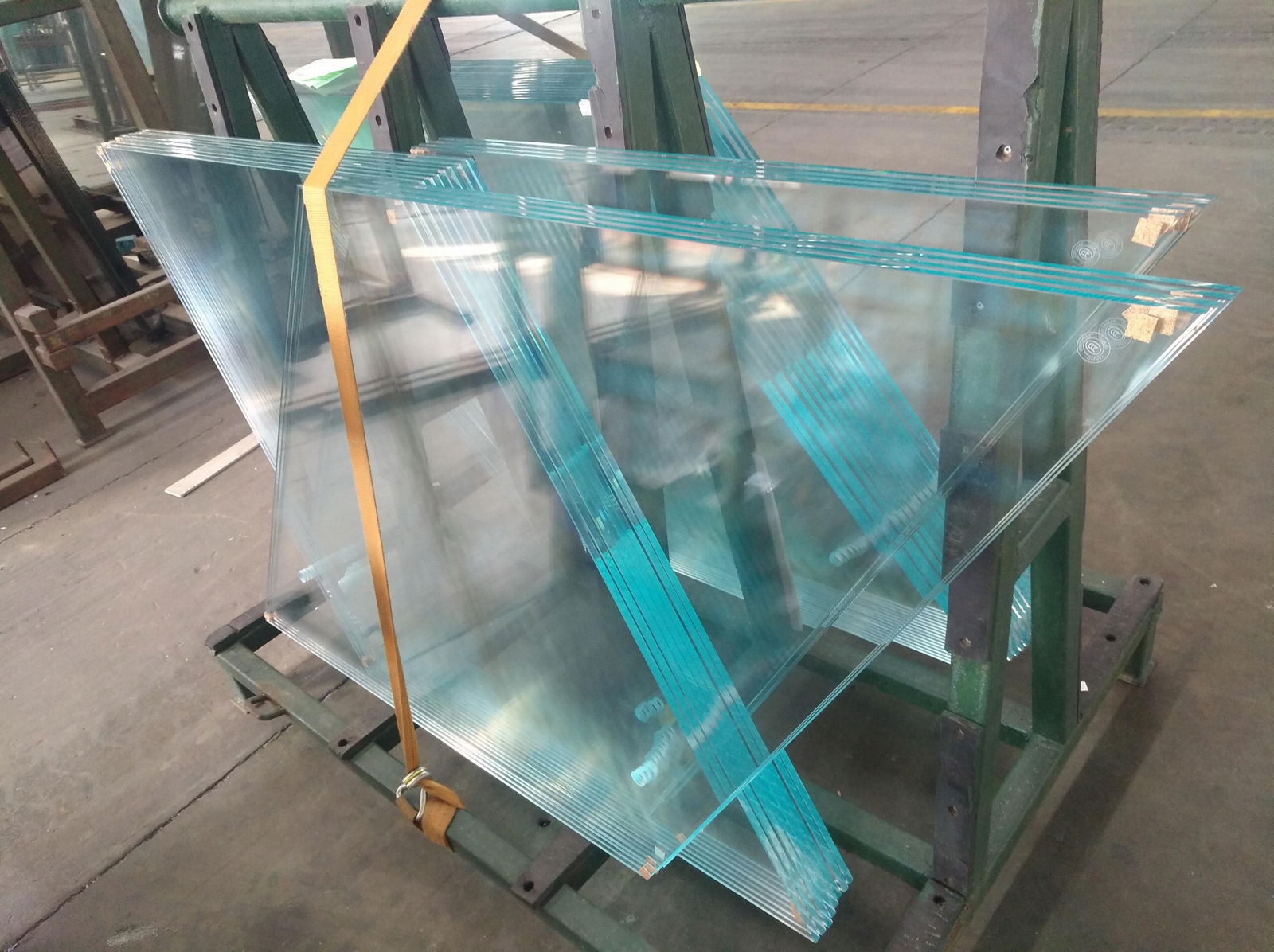 laminated glass, PVB, SGP, EVA, guard rail glass, rail glass, glass fence  4