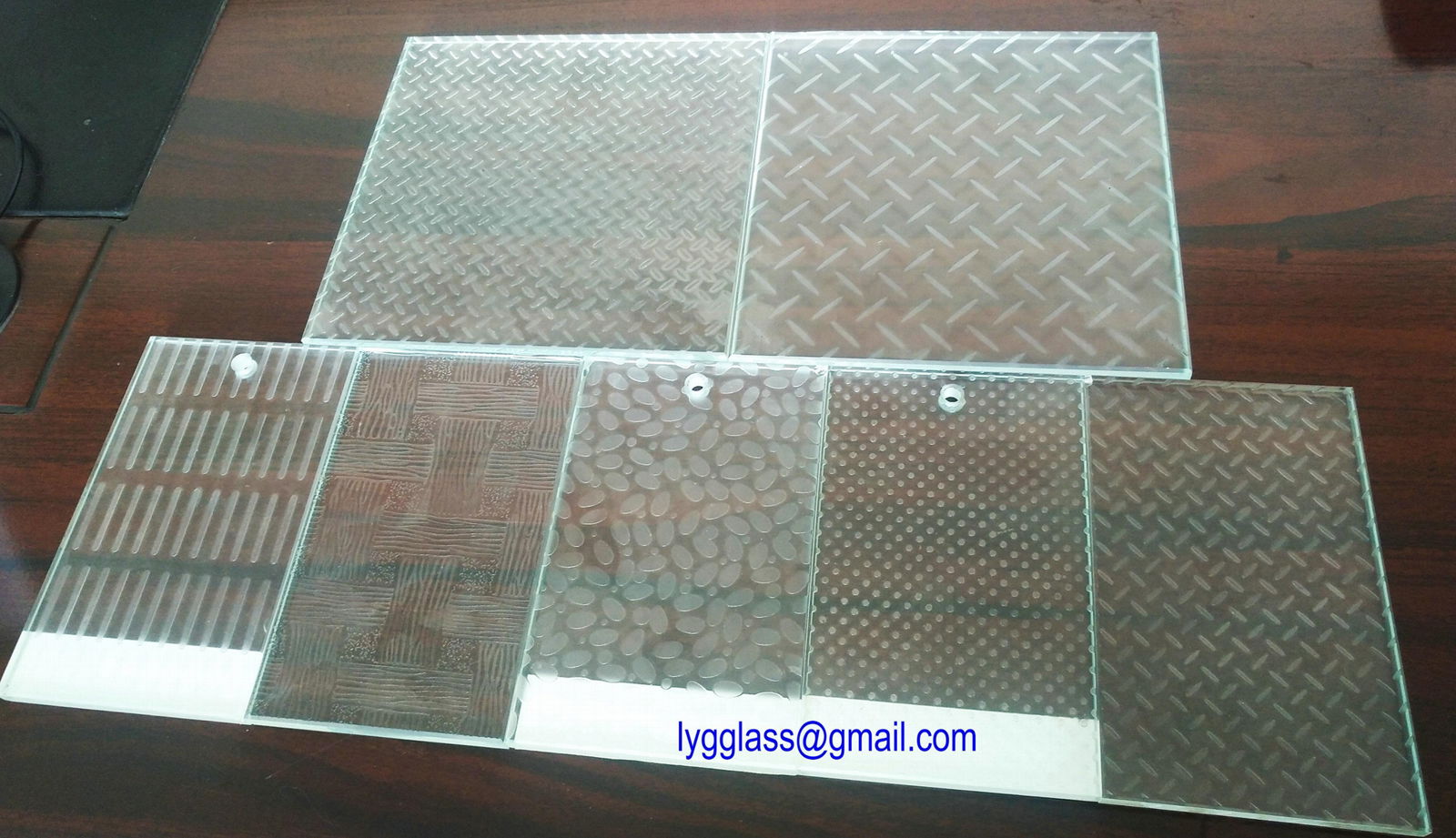 3-15mm Acid etched glass, AG glass, Anti Glare glass, anti skiding glass 5