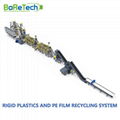 Rigid and Flexible Plastics PE Film Recycling Washing Crushing System