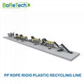 Rigid and Flexible Waste Plastics PP Ropes Recycling Washing System