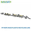 Rigid and Flexible Waste Plastics PP Ropes Recycling Washing System 3