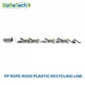 Rigid and Flexible Waste Plastics PP Ropes Recycling Washing System 4