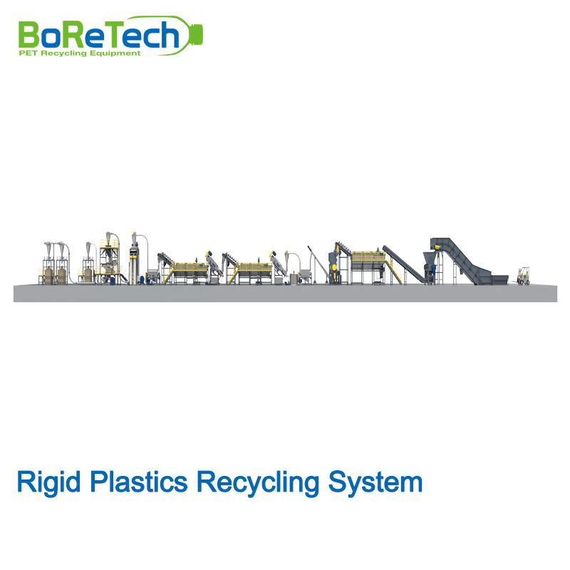 Rigid Plastics Recycling Washing System 2