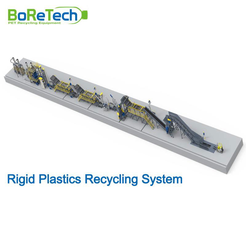 Rigid Plastics Recycling Washing System 4