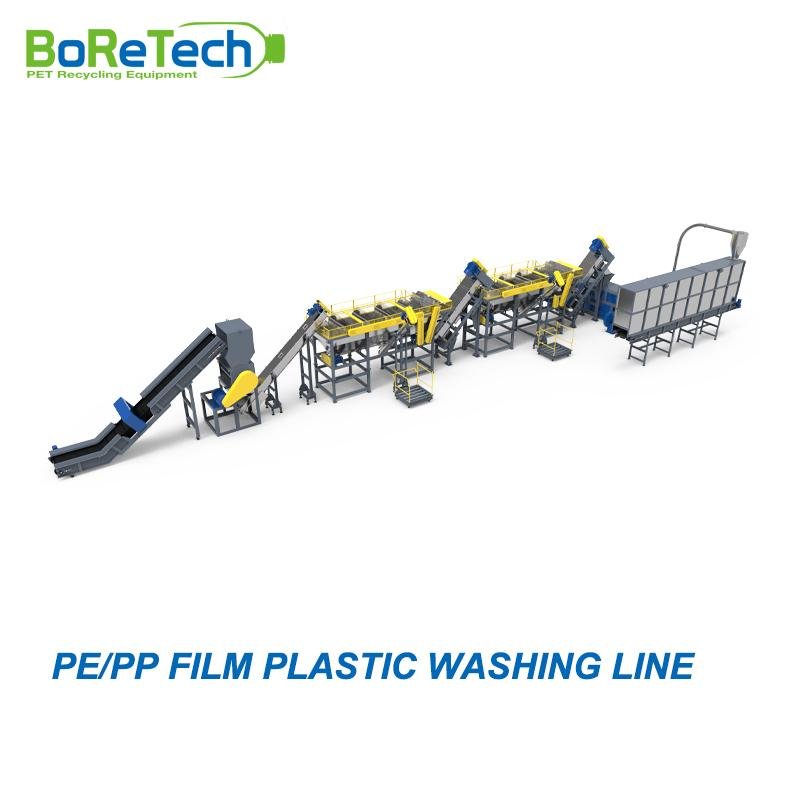Rigid Plastics PE Film Recycling Production Line 2