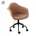 Modern adjustable swivel leisure office chair fabric with wheels for sa