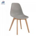 Factory wholesale grey dining chair with