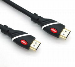 Dual color HDMI cable hdmi male to male