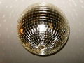 8inch 20cm Gold Disco Mirror Ball Light effect for wedding party christmas decor