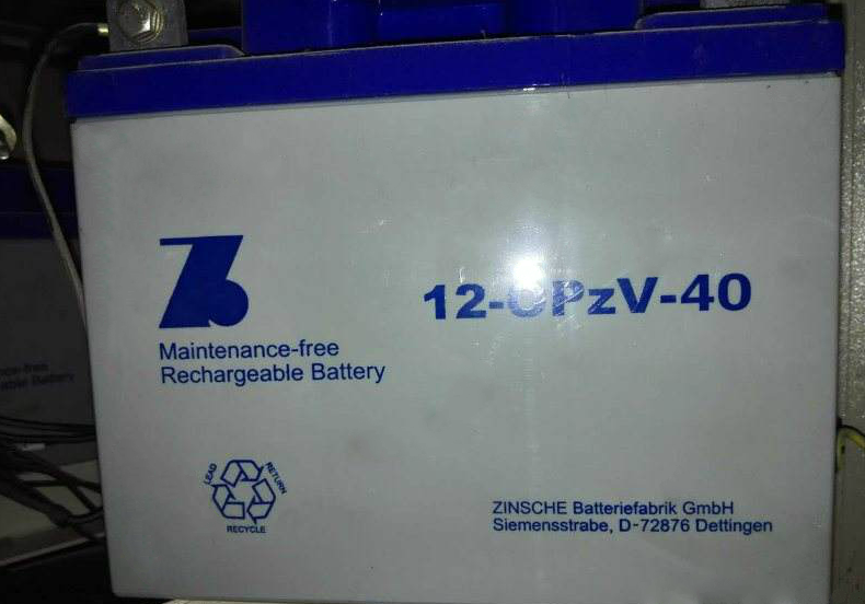 德國森泉（ZINSCHE）蓄電池2-OPzV-800抗深放電