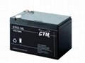 德国CTM蓄电池CT6-12HR进口免维护电池 2