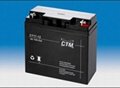 德国CTM蓄电池CT7-12*进口免维护电池 2