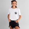 Custom High Quality Streetwear Butterfly Screen Printed T Shirt Men 1