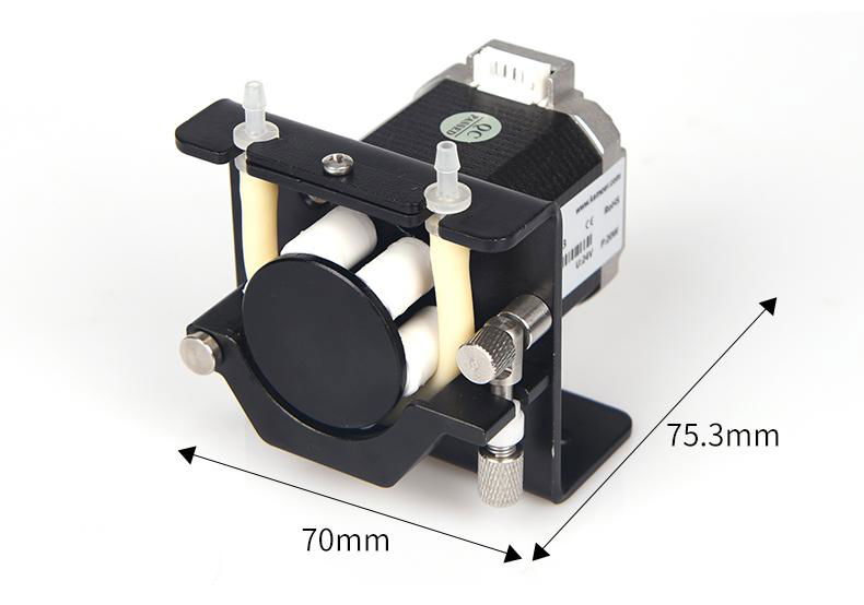 Kamoer KCS High precision small stepper motor peristaltic pump with silicone tub 2