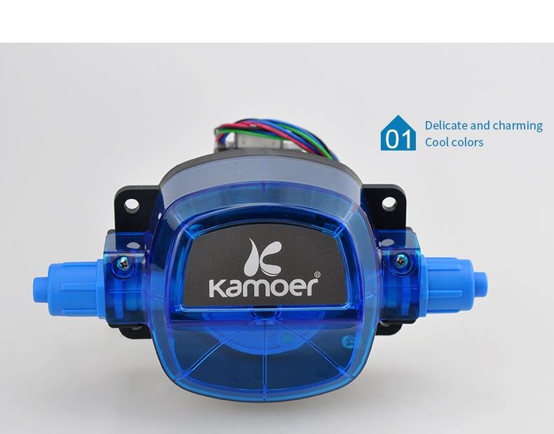 Kamoer KHL 12V/24V micro water pump large flow stepper motor dosing filling peri 2