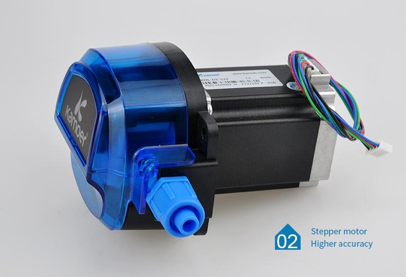 Kamoer KHL 12V/24V micro water pump large flow stepper motor dosing filling peri 4