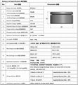 M1254L1 3.7V 60mAh TWS li-ion coin cell battery 5