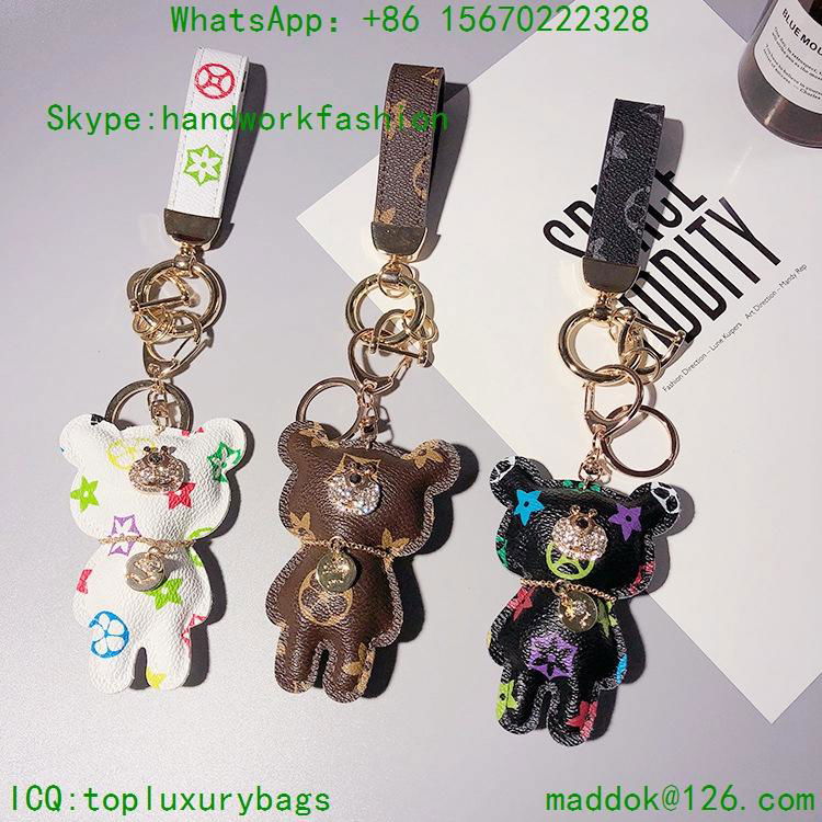 Christmas Gift Birthday gift Teddy Bear Bag Charm Keychain  5