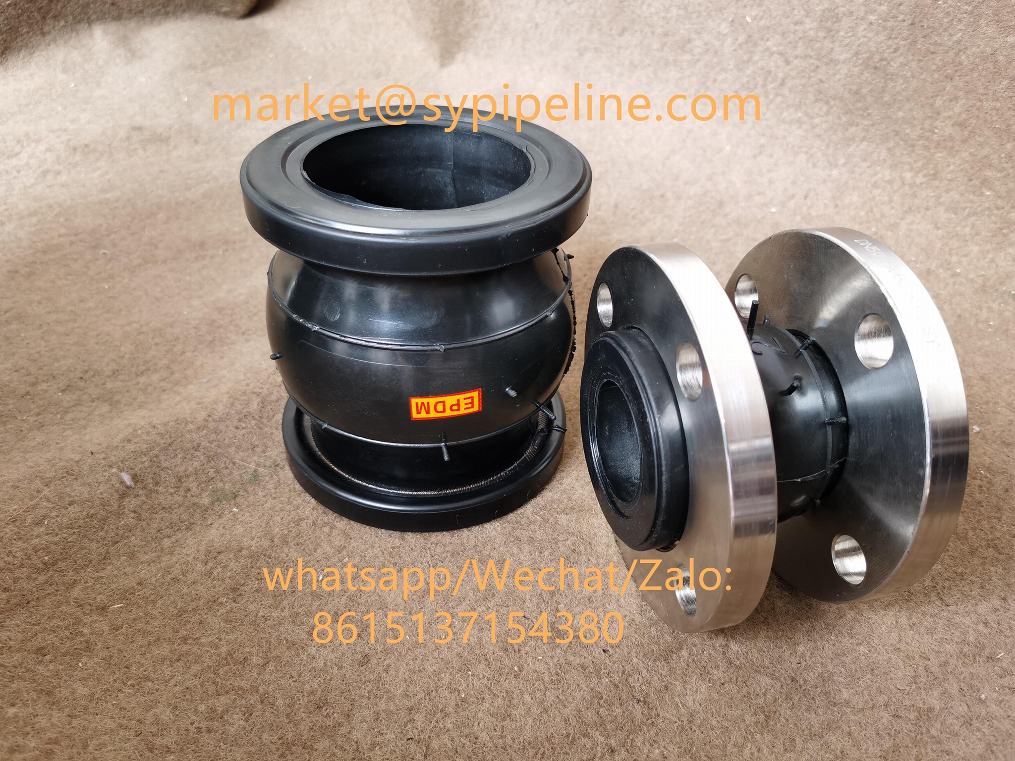 Stainless Steel Flange Rubber Joint 