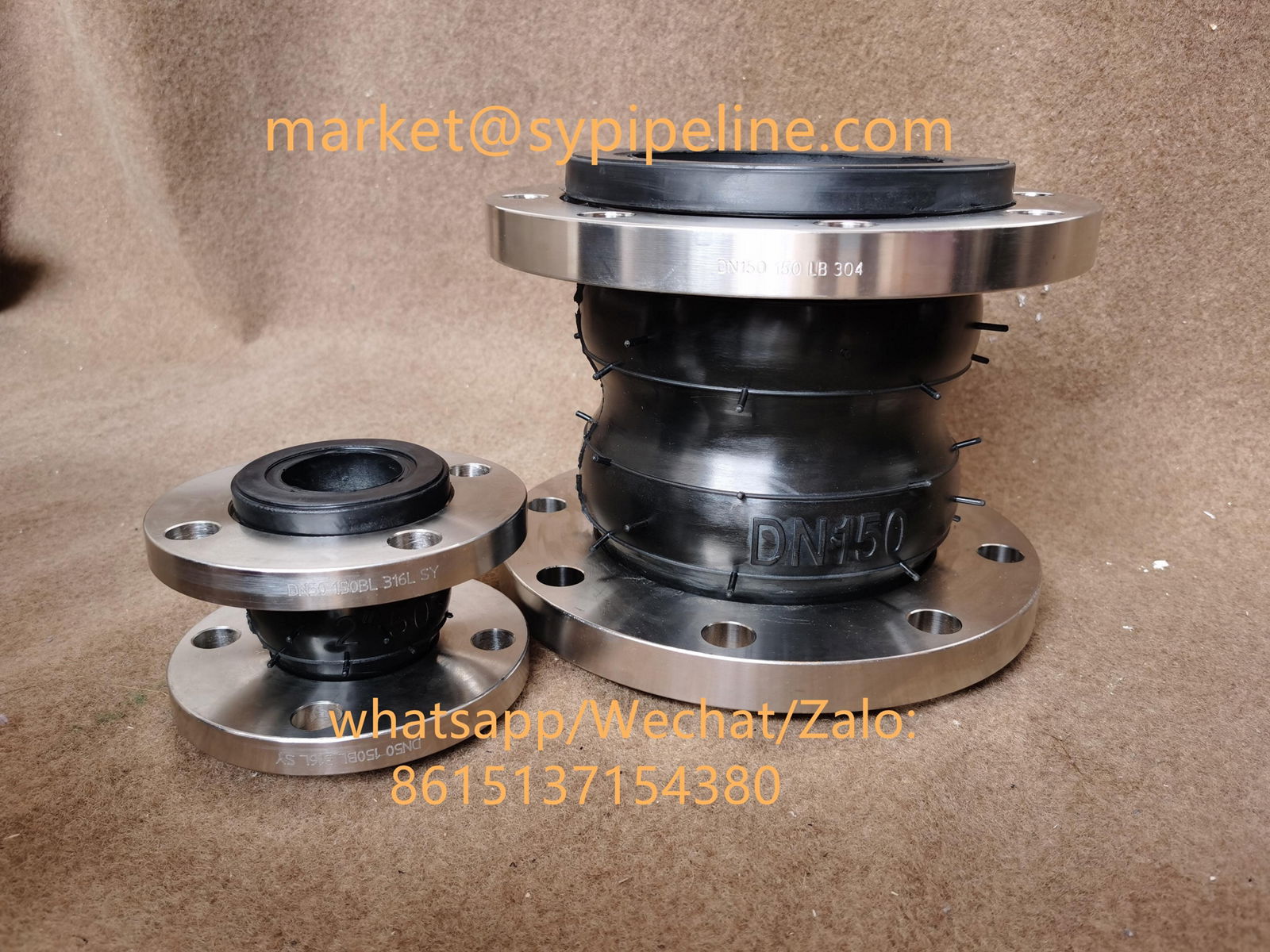 Stainless Steel Flange Rubber Joint  2