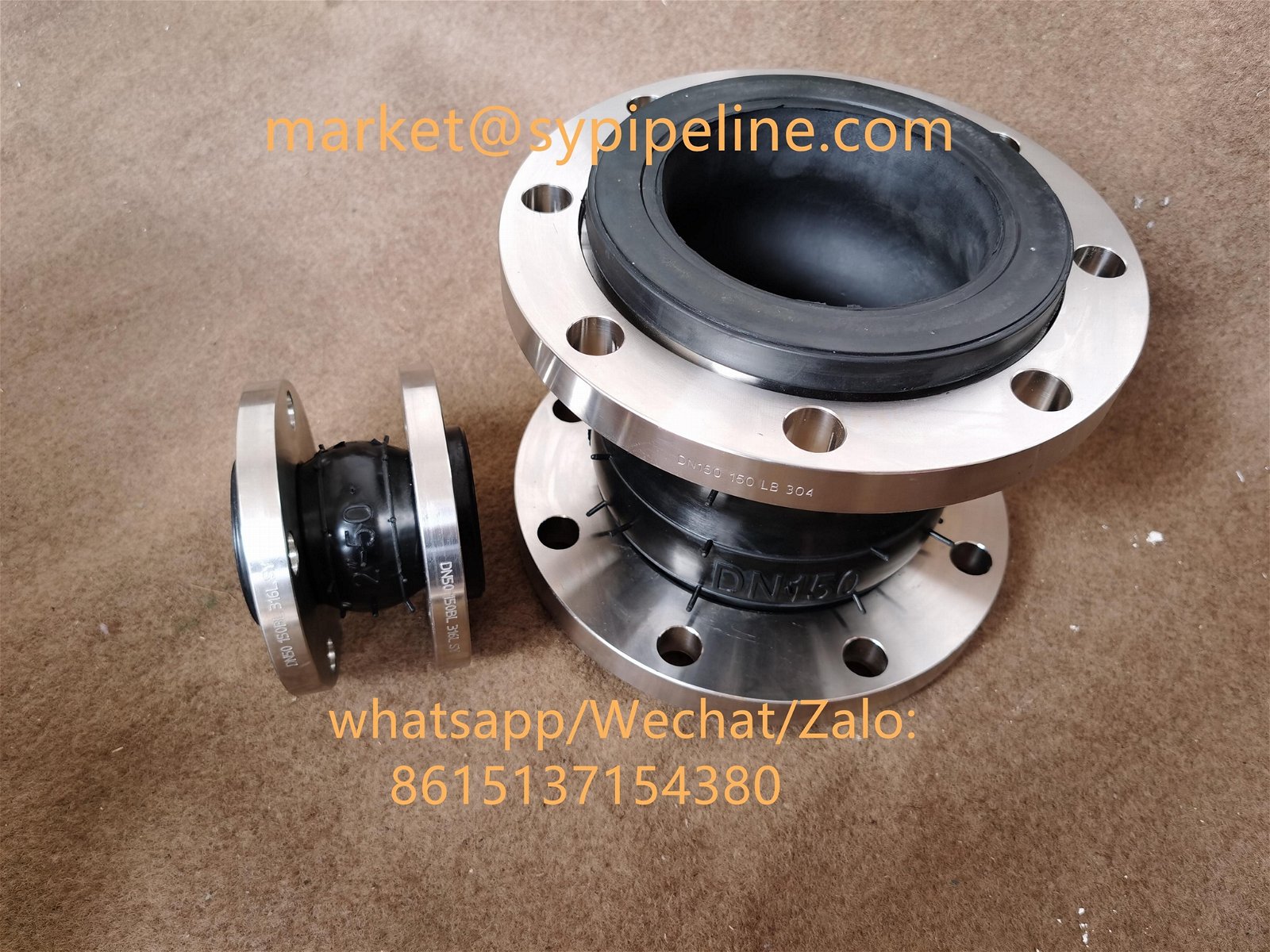 Stainless Steel Flange Rubber Joint  3
