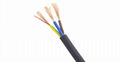 CU/PVC/PVC H05VV-F H05VVH2-F Flat Flexible PVC Cable　 1