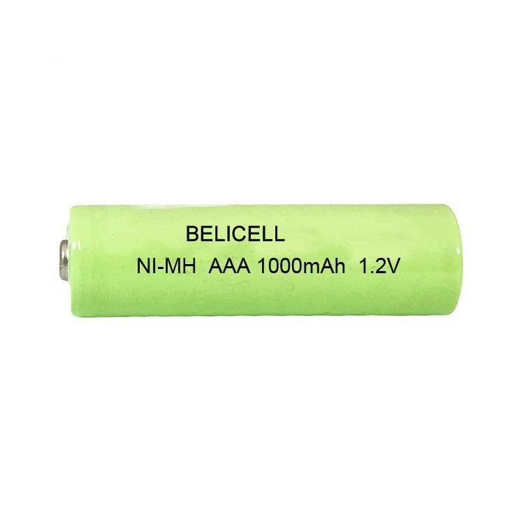 Factory price Aaa Ni-mh Rechargeable Batteries Aaa 1.2V 1000mAh Battery for toys