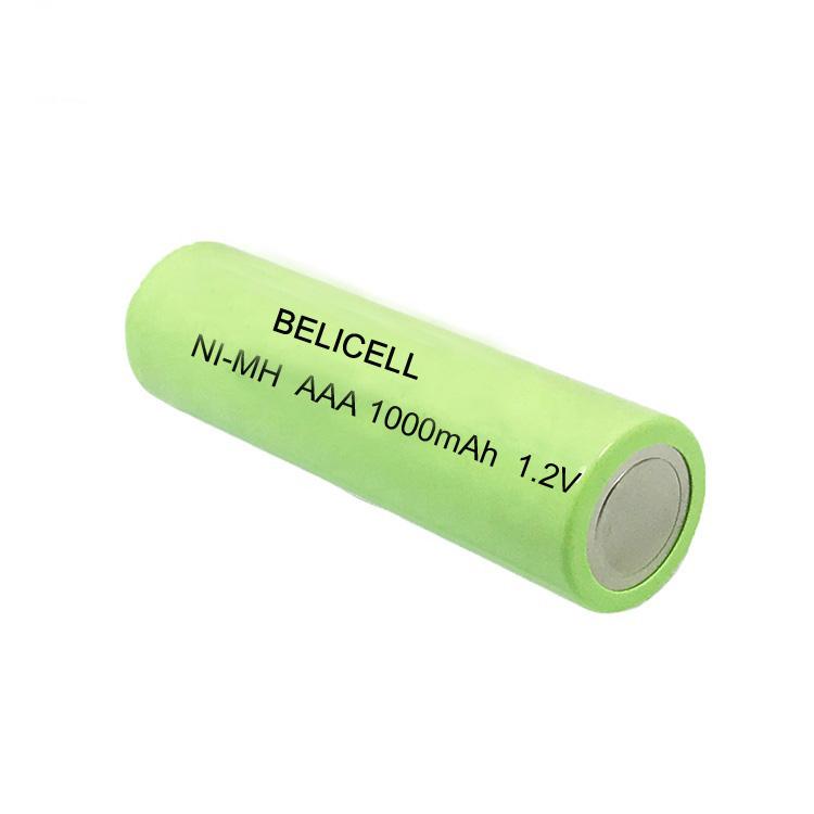 Factory price Aaa Ni-mh Rechargeable Batteries Aaa 1.2V 1000mAh Battery for toys 3