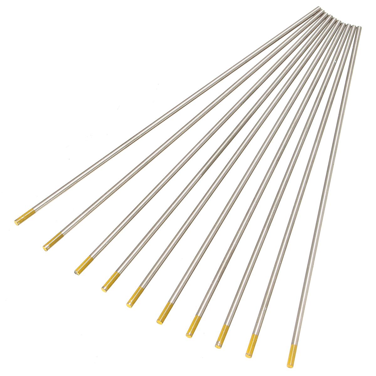 GOLD TIPPED TUNGSTEN ELECTRODES FOR TIG WELDING