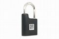 IP67 waterproof bluetooth padlock QR