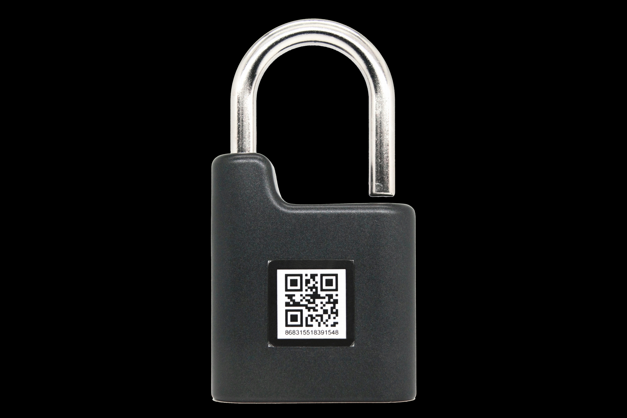 Smart phone control bluetooth padlock QR code unlocking  4