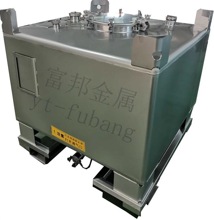 Food Grade 1000L Stainless Steel IBC Tank Liquid Tank