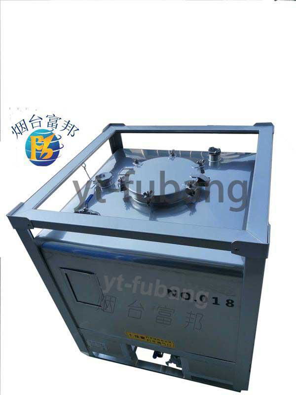 Food Grade 1000L Stainless Steel IBC Tank Liquid Tank