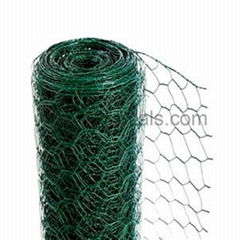 Pvc Coated Hexagonal Wire Netting    pvc