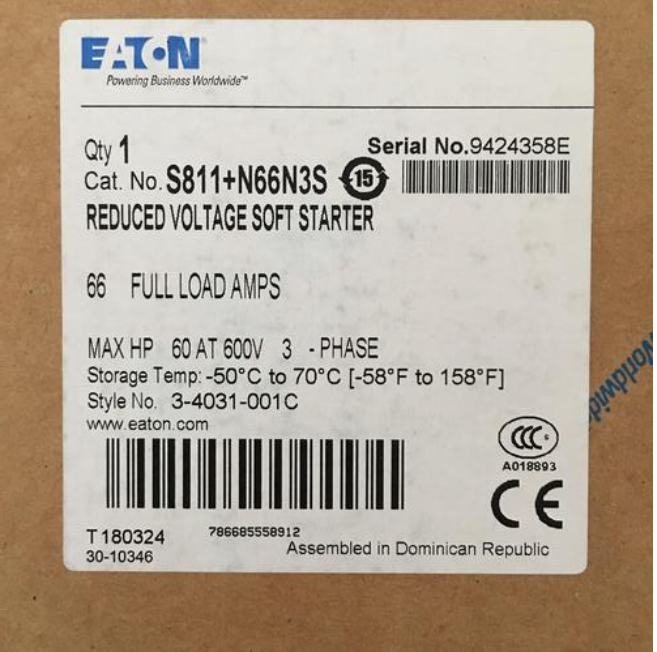  供應 EATON伊頓S801+  S811+系列智能軟起動器 4
