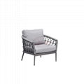 Outdoor hotel single sofa 2-seat sofa