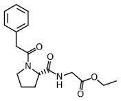 N-(1-(苯基乙酰基)-L-脯氨酰)甘氨酸乙酯 Cas：1