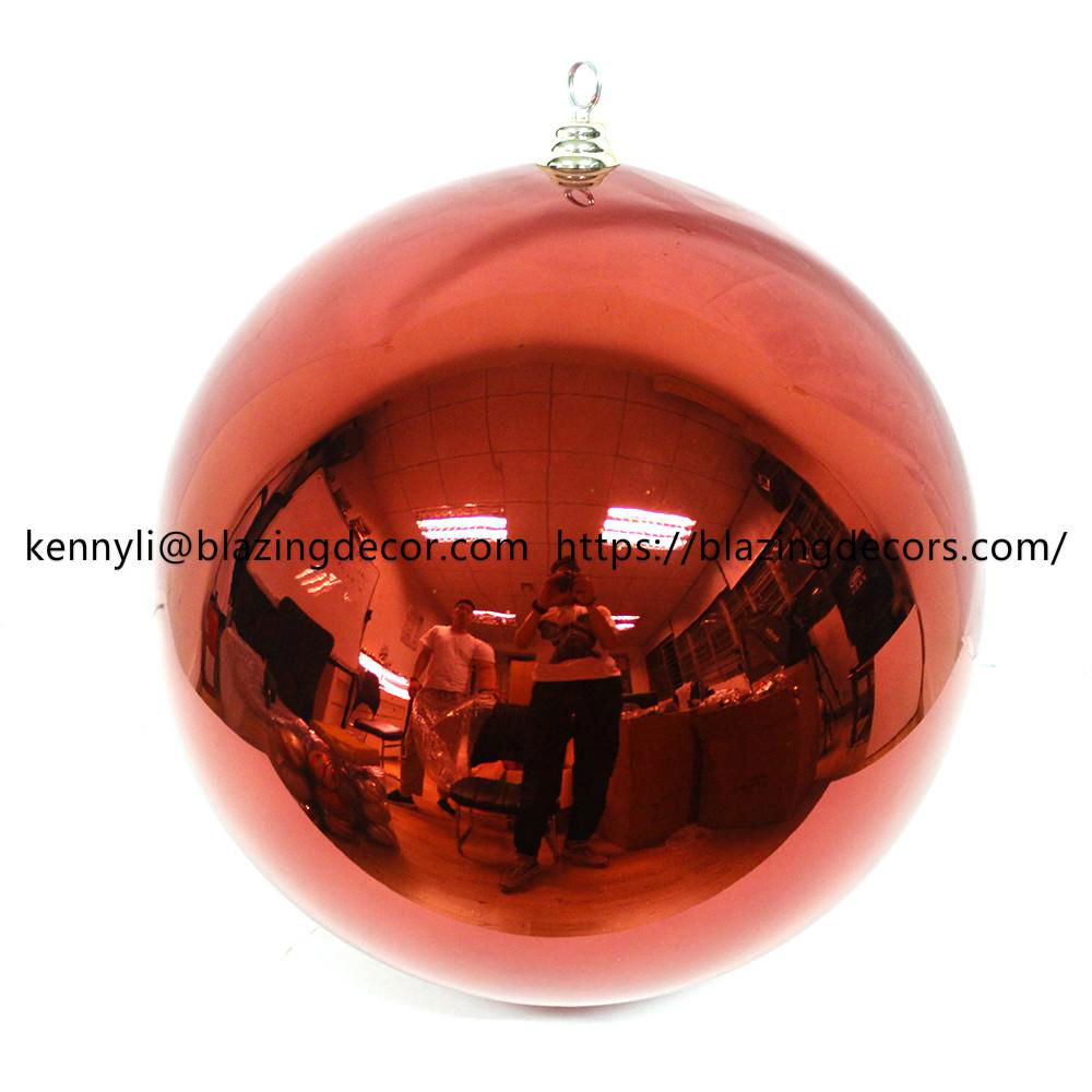 Good Quality and Inexpensive Plastic Christmas Hanging Ball 2