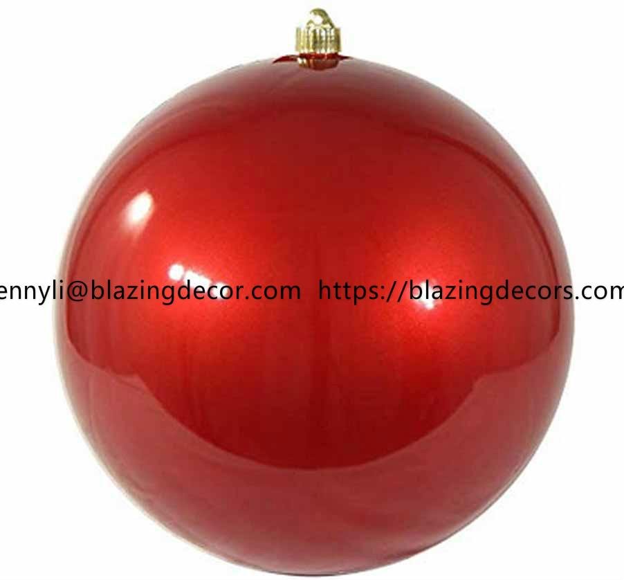 Good Quality and Inexpensive Plastic Christmas Hanging Ball 4