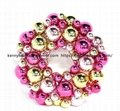 Hot Selling Exclusive Plastic Christmas Ball Ornament Wreath 3