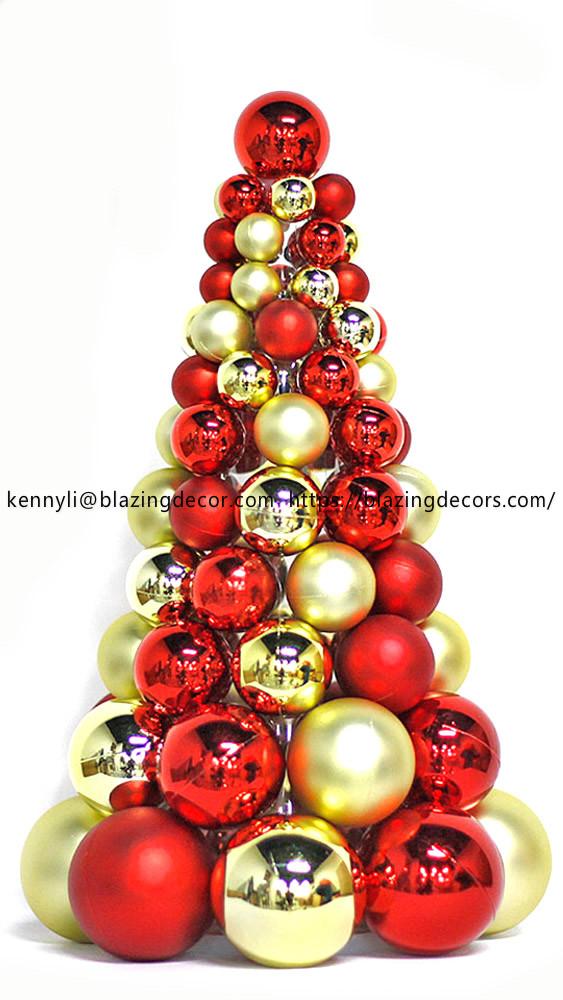 Salable Exclusive Plastic Christmas Ball Ornament Tree 2