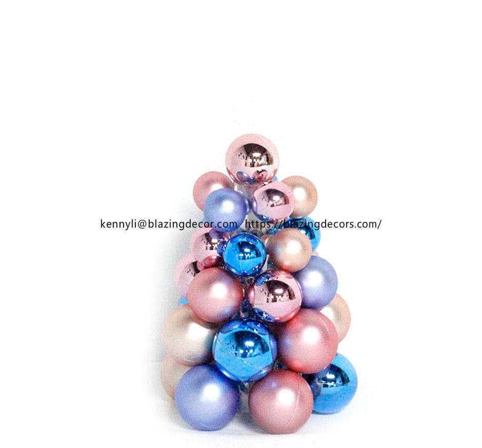 Salable Exclusive Plastic Christmas Ball Ornament Tree 5