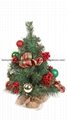 Hot Selling Decorative Christmas Tabletop Christmas Trees with Ornaments 4