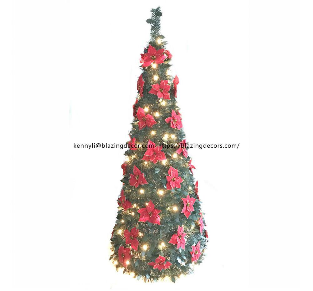 6FT(180cm) Salable Popular Christmas Pop Up Tree 3