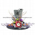 New Design Salable Halloween Ornament Wreath Decoration 4