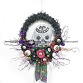 New Design Salable Halloween Ornament Wreath Decoration 5