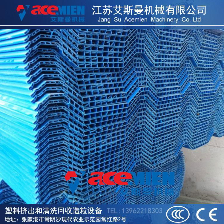 PVC护墙板设备 YF-600型塑料扣板 型材 PVC快装板生产线 2